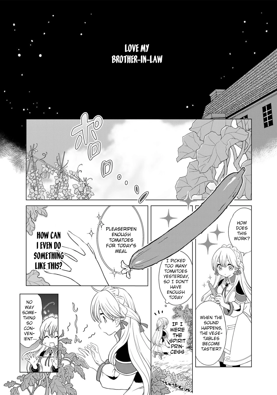 Cheat Home Garden — Maybe I’m the real Spirit Princess, but I’ll just farm. Chapter 2 Page 13